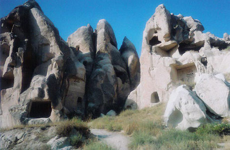 Ancient church in Goreme, Kapadokia